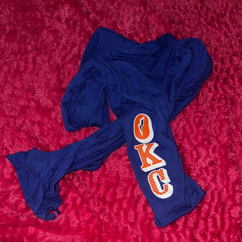 Lush Blue OKC Scarf NBA Thunder